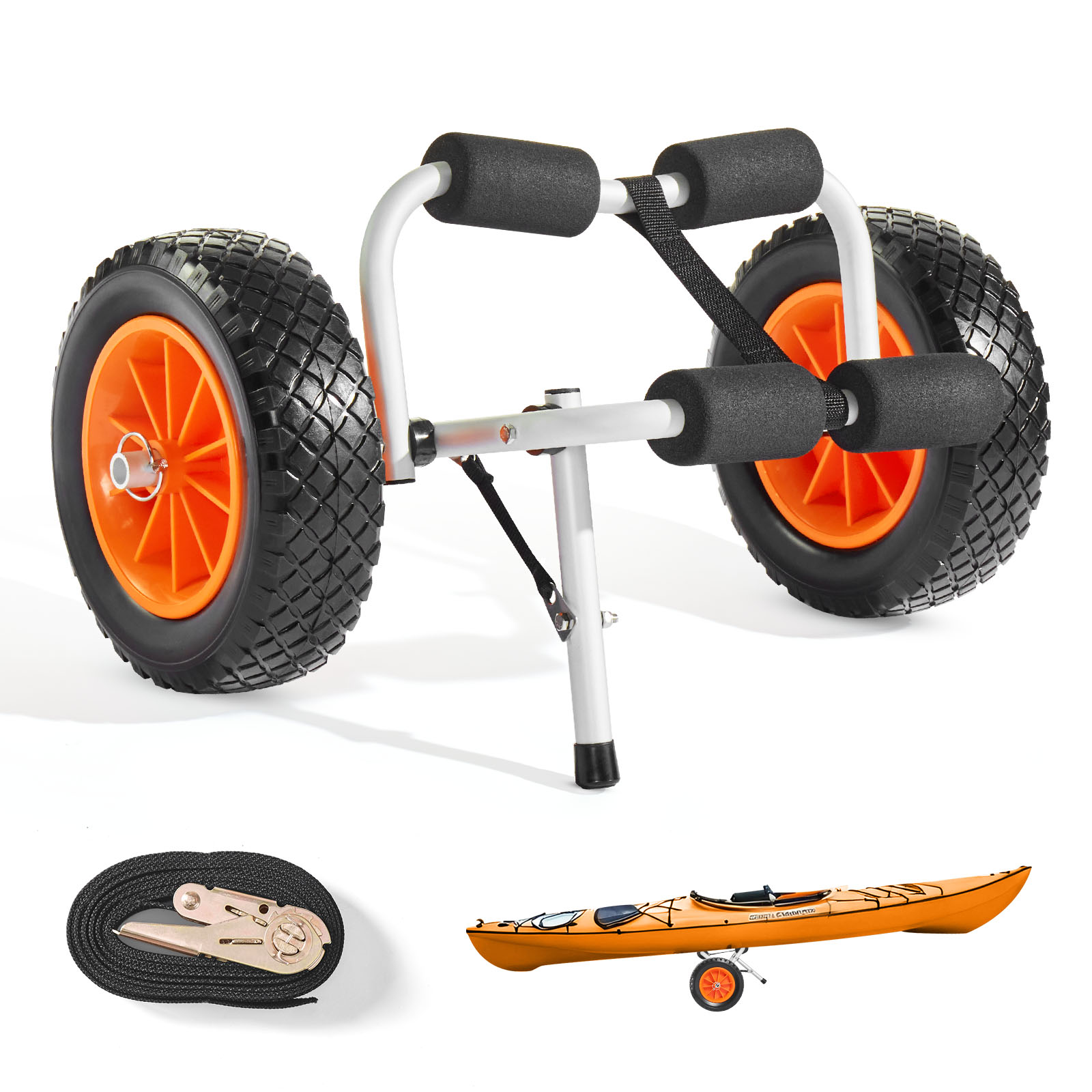 SucceBuy 200 lbs Kayak Cart Fo - Fishing Kayak Crate 评论和价格