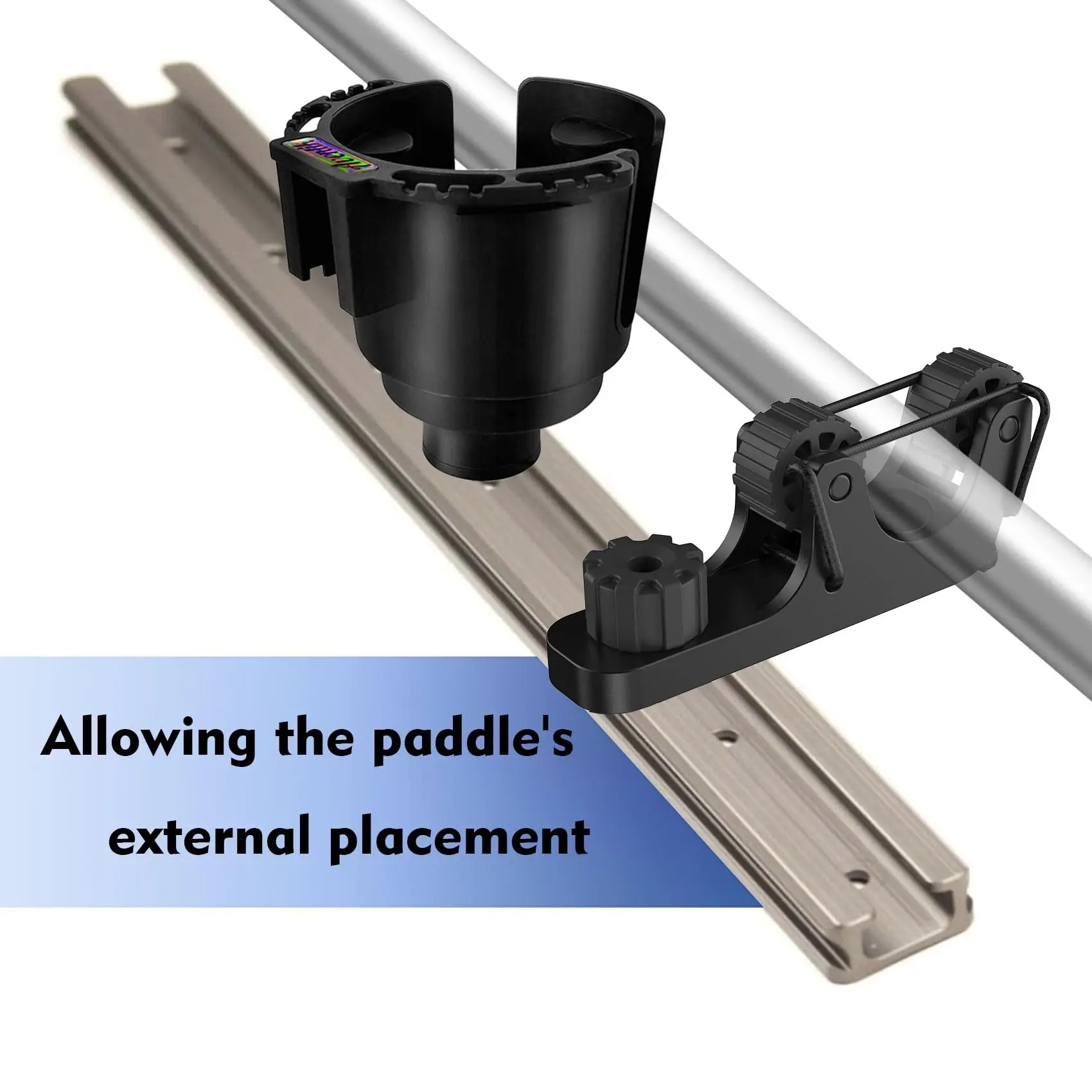 Kayak Paddle Holder Track Moun - Fishing Kayak Crate 评论和价格