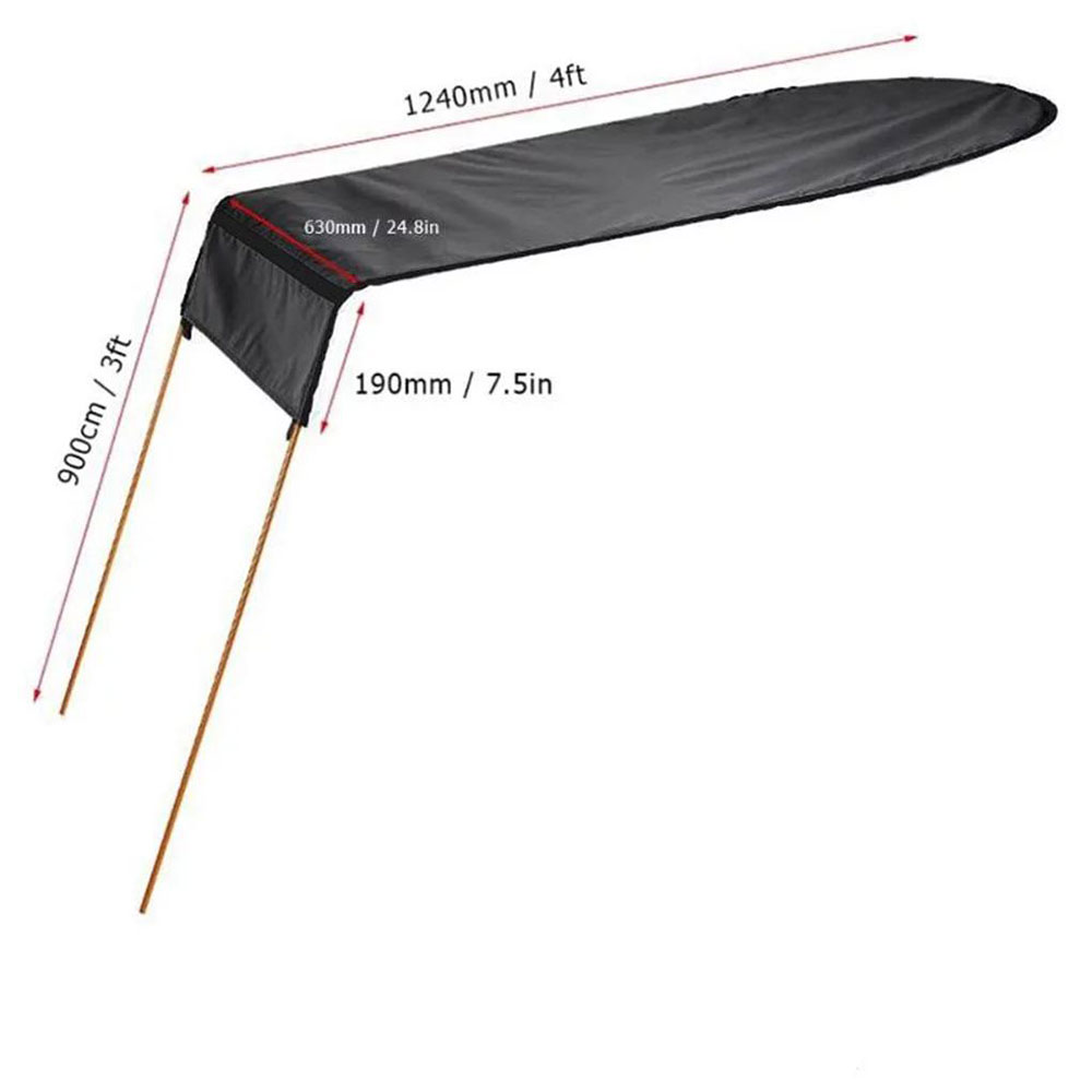 Kayak Sun Shade Awning Tent In - Fishing Kayak Crate 评论和价格